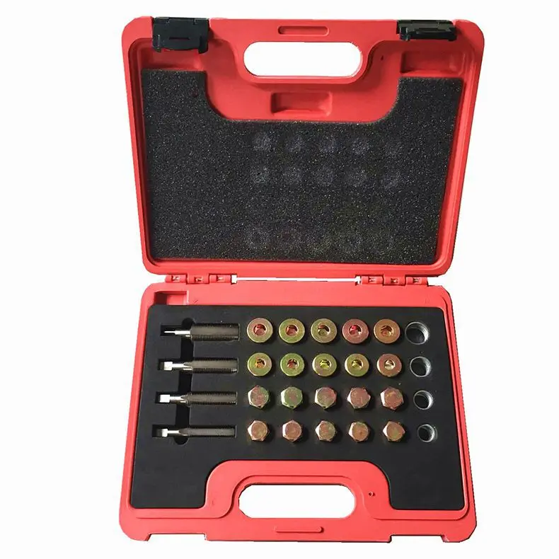 

Thread Repair Group 64 Pc Oil Pan Screw Set Thread Repair Packaged Combination Car Repair Tools