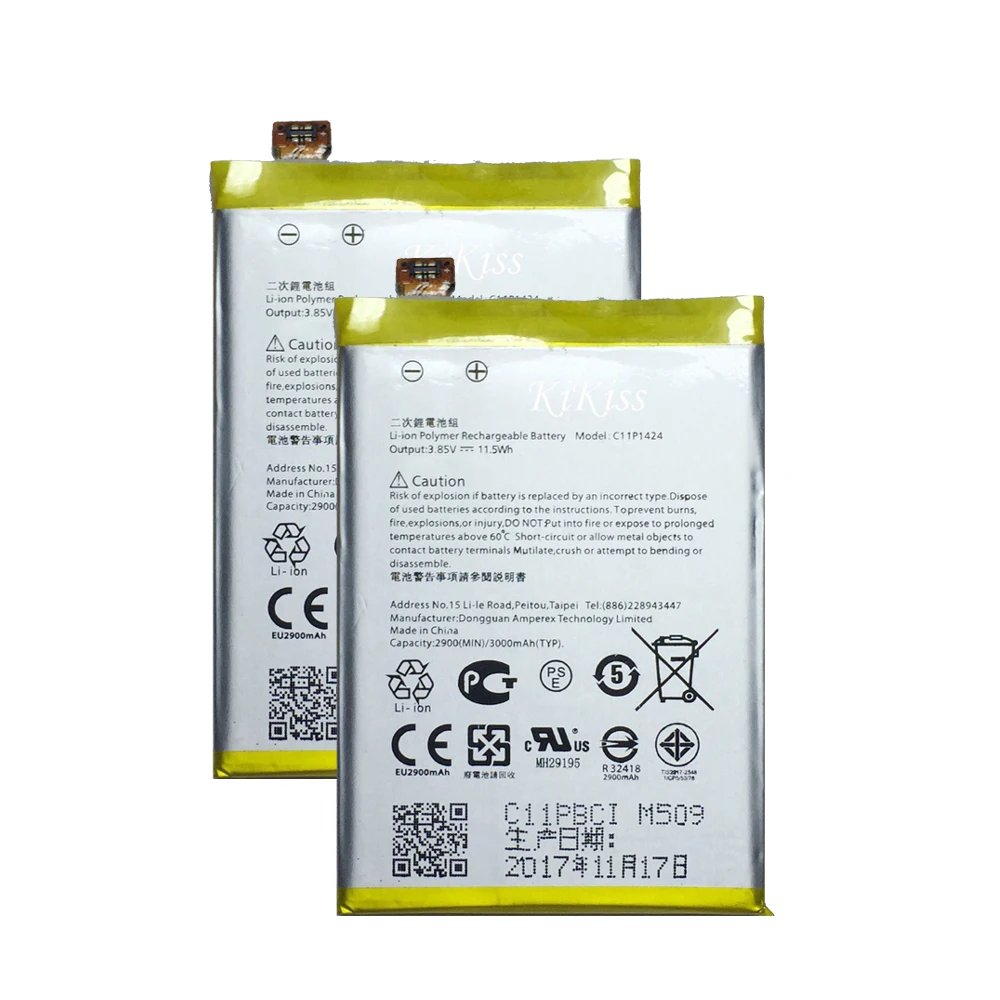 

3700mAh C11P1424 Battery for Asus Zenfone 2 Battery ZE551ML ZE550ML 5.5inch Z00AD Z00ADB Z00A Z008D