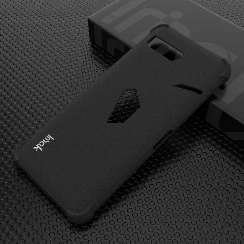 Imak \ Матовый ТПУ Мягкий силиконовый чехол для Asus ROG Phone 2 ZS660KL чехол матовый черный Противоударная подушка безопасности задняя крышка ROG Phone2