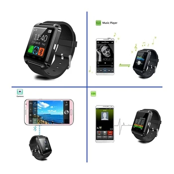 

Smartwatch Bluetooth Smart Watch Digital Sport Pedometer Sleeping Monitoring Watch For Usual Phone Unisex Watches Clock @M23