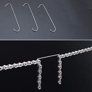 

3 Pack Bike Chain Hook Stainless Steel Bicycle Chain Hanger Repair Tool Kit