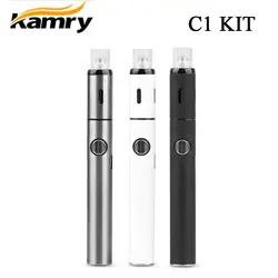 Оригинальный комплект Kamry C1 Vape с 650 мАч встроенной батареей 0,5 мл бак Регулируемое напряжение электронная сигарета Vape ручка испаритель