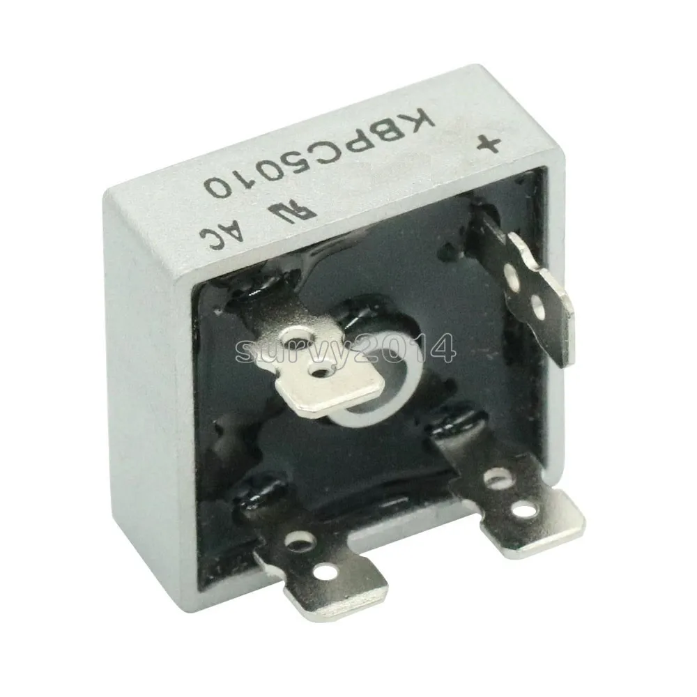 2 шт./лот KBPC5010 50A 1000V диодный мост выпрямитель kbpc5010 | Электроника