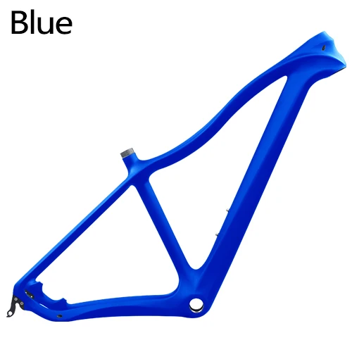 Blue Карбоновая рама mtb 29er велосипедная Рама Типа Беговая горная велосипедная рама дисковый тормоз подходит для 135*9 мм ступицы mtb рама 29 Жесткий Хвост - Цвет: Blue