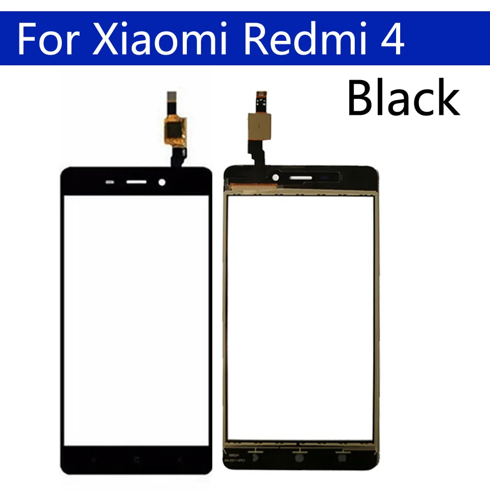 5," для Xiaomi Redmi 4 Redmi4 сенсорный экран панель сенсорный ЖК-дисплей стеклянная линза Панель сенсорный экран дигитайзер