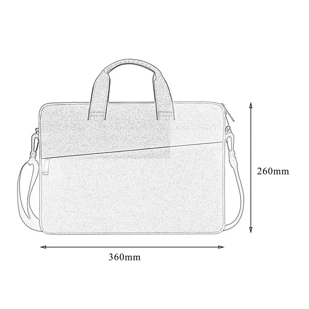 Сумка через плечо для Macbook retina 13 15 сумка для ноутбука 14 чехол для ноутбука Xiaomi Air 12,5 13,3 15,6 Surface Pro 4 5 6 Чехол