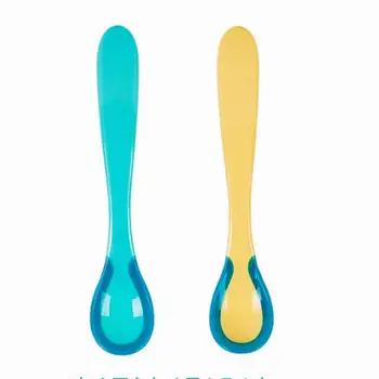 

Baby Training Heat Sensitive Color Change Hot Temperature Feeding Spoon Safe Kitchen Accessories Drink Soup Tool Gadget