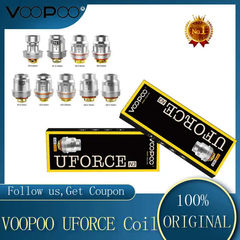 Катушка VOOPOO UFORCE U2/N3/P2/N1/N2/U4/U6/U8/D4 для Voopoo Drag Kit катушка Mini VS IJOY X3 | Электроника
