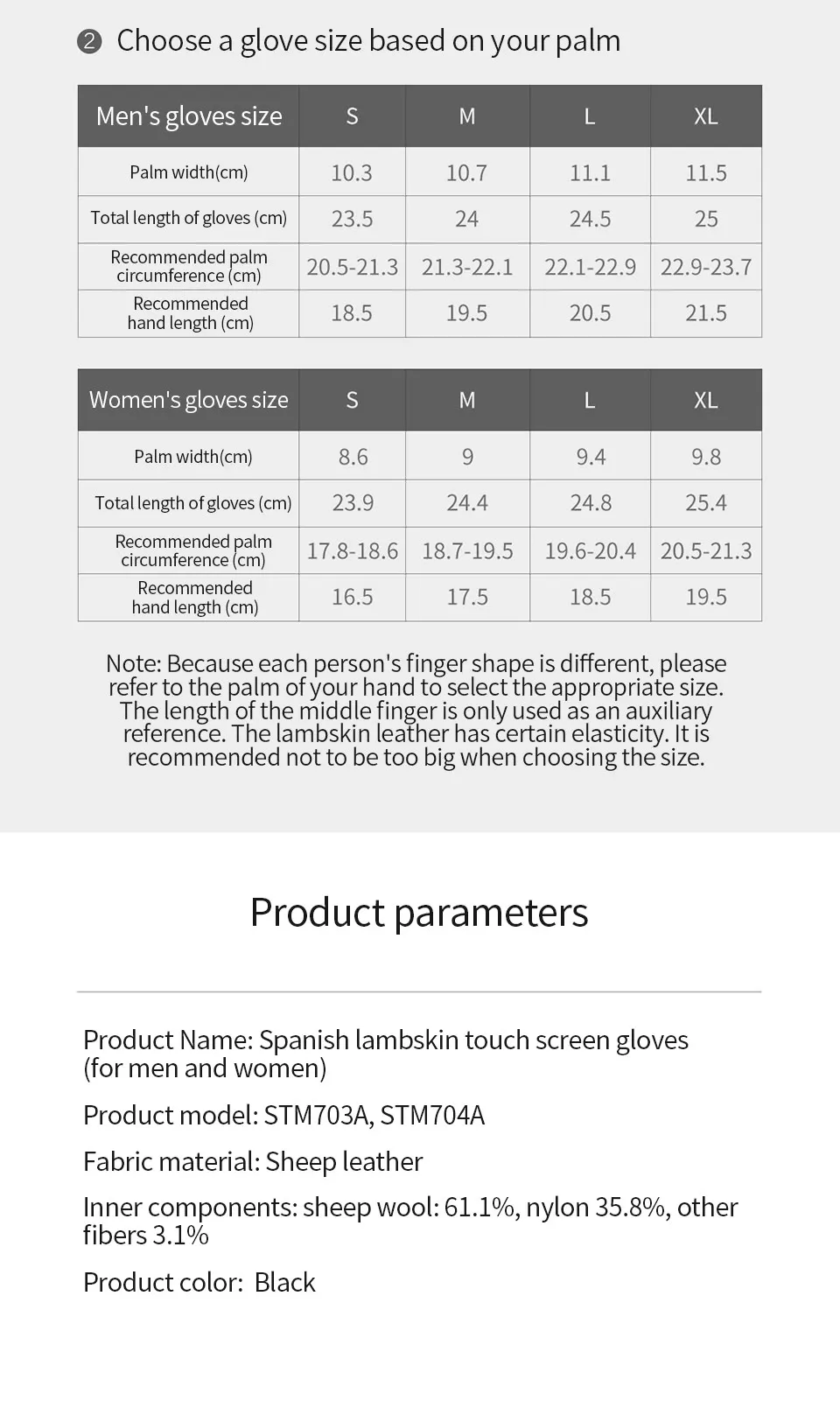 Xiaomi Mijia 7 м перчатки из овечьей кожи с сенсорным экраном, Испания, теплая зима, осень, мягкая и деликатная мода, Смарт унисекс для вождения двигателя