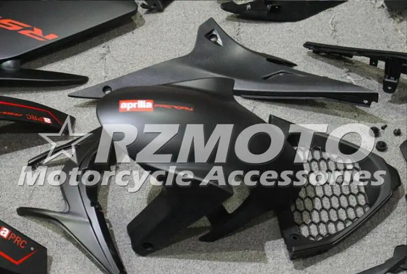 Литьевая Форма ABS Обтекатели комплект подходит для Aprilia RSV4 1000 2009- 09 10 11 12 13 14 на заказ матовая красный черный