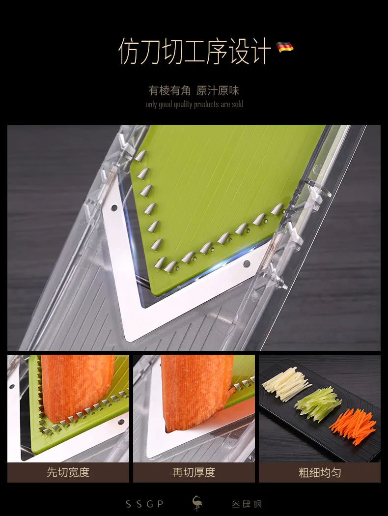 Lemon slicer manual household fruit slice