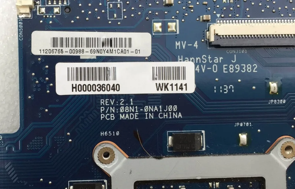 Материнская плата для ноутбука Toshiba Satellite C670 C675 L770 L775 H000036040 08N1-0NA1Q00, основная плата для ноутбука