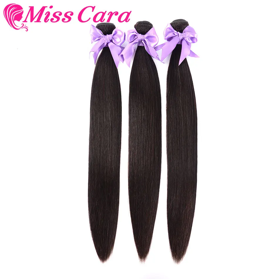 

Malaysian Straight Hair 1 Bundle Remy Hair Same Direction Cuticles 100% Human Hair Weave Bundles Miss Cara Natural Color