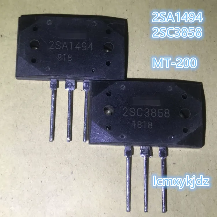 1 пара/партия 2SC3858 2SA1494 C3858 A1494 пара (2SC3858 + шт. шт.) новый оригинальный продукт
