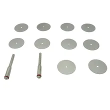 [God Sail] электрический шлифовальный станок аксессуары/электрический шлифовальный станок с лезвием пилы из нержавеющей стали 10 шт.+ соединительный зажимной рычаг 2 шт