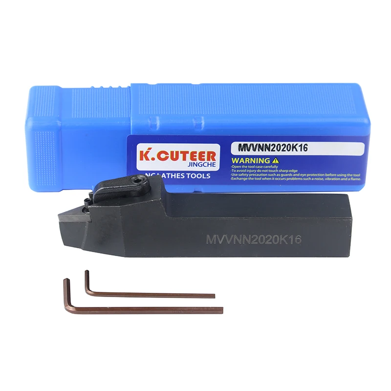  MVVNN2020K16 MVVNN1616K16 MVVNN2525M16 External Turning Tool Holder VNMG Carbide Inserts MVVNN Lath