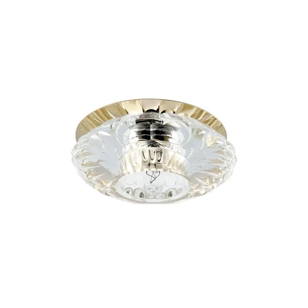 Встраиваемый светильник Lightstar Bomo 004512 золотой IP20 | Освещение