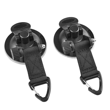 

New Suction Cup Anchor Securing Hookfor Tents Tie Down Camping Tarp Car Side Awning Pool Universal Tarps Spring Hooks