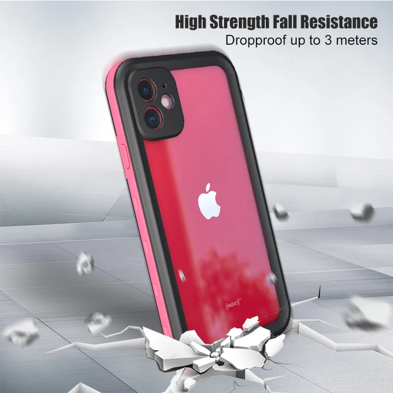 Водонепроницаемый чехол SHELBOX для телефона iPhone 11 Pro Max 360 защитный плавания SE 7 8 Plus XR