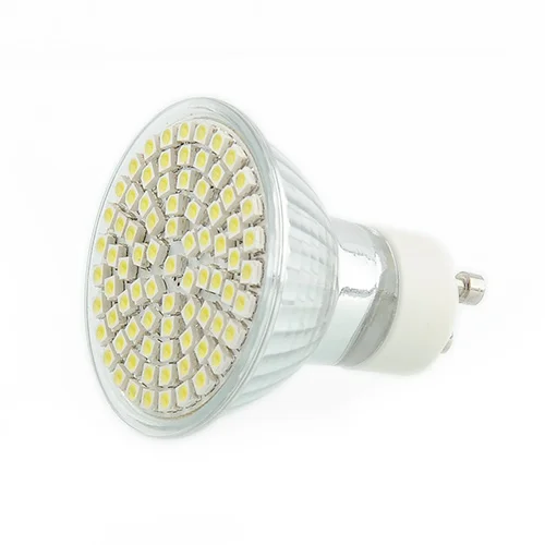 Светодиодные лампы GU10 60* SMD белые 220V супер лампочки