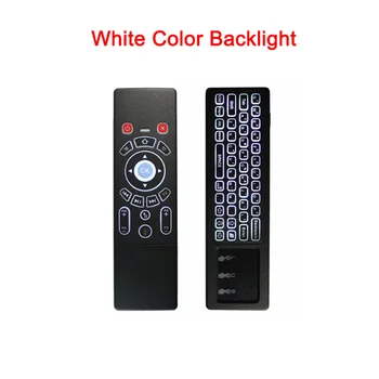 

T6Plus 2.4G Wireless 7 Color Backlit Air Mouse Keyboard For Smart TV Android Box 4 In 1 Functions Compatible Device
