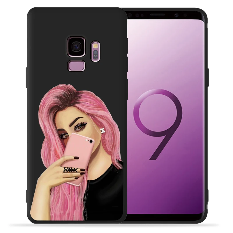 Сексуальная девушка Роскошный чехол для телефона samsung Galaxy S9 S8 S10 Plus S7 S6 Edge S10 Lite Note9 8 10 Pro чехол Etui