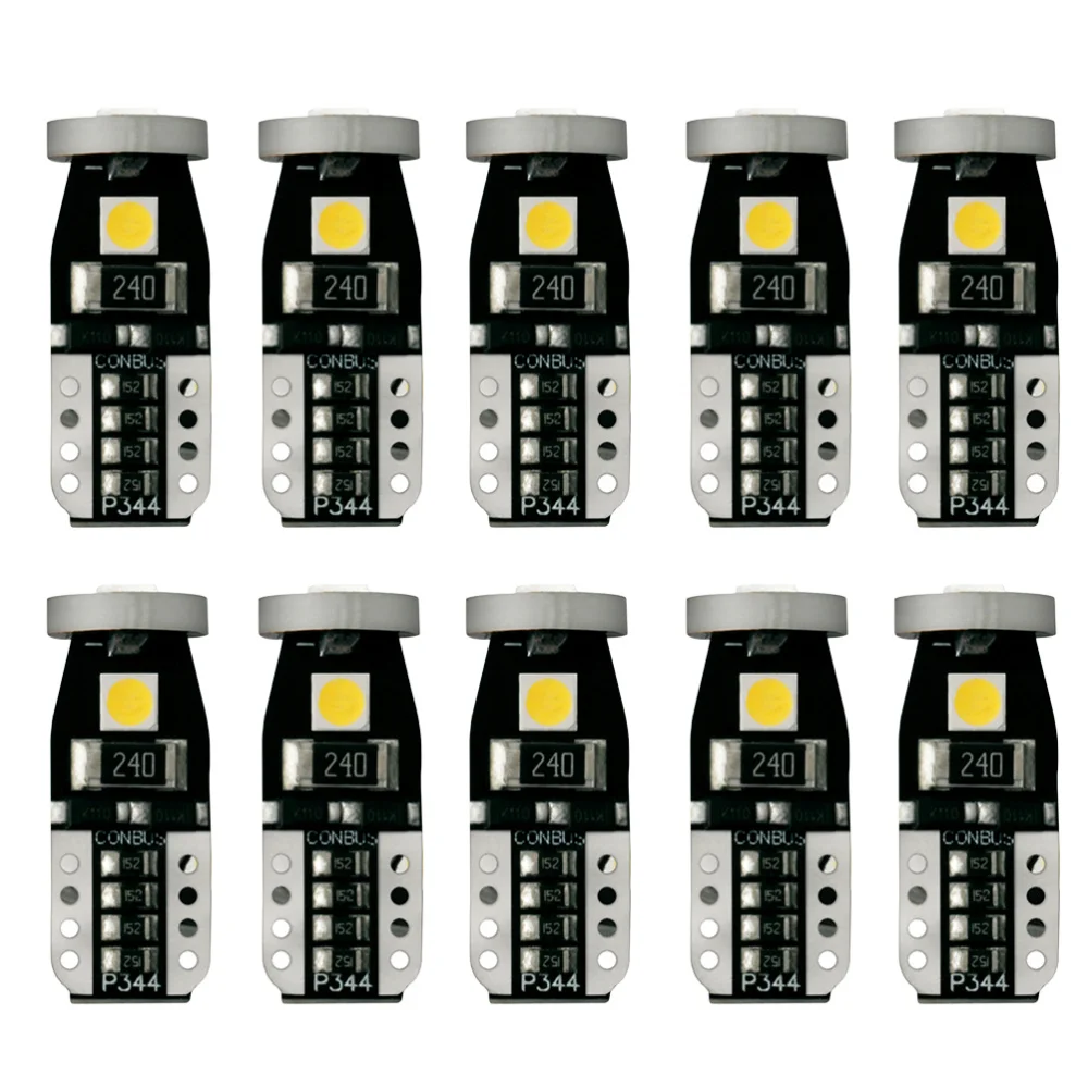 10 шт. супер яркая лампа T10 SMD 3030 | Автомобильные фары