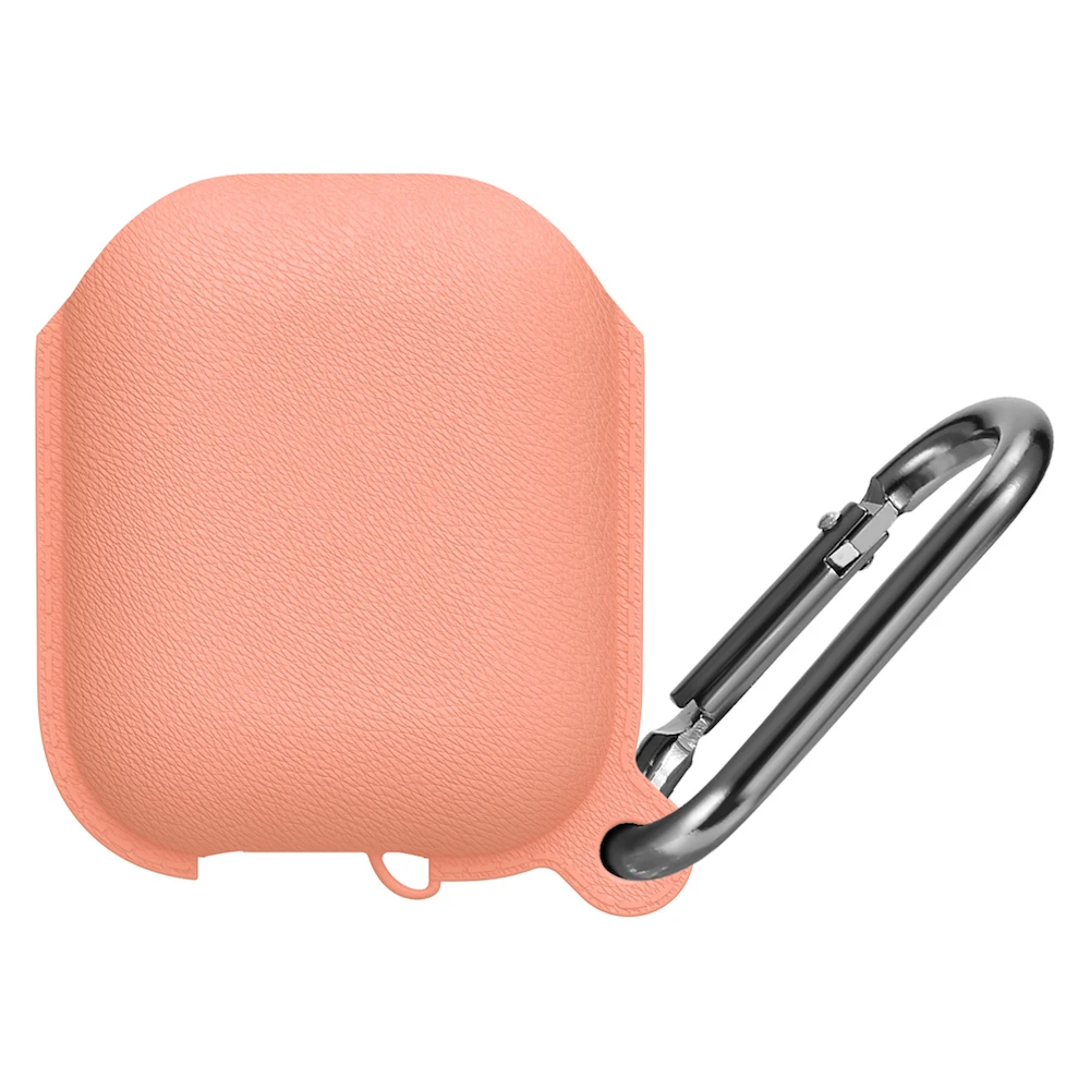 Набор наушников с Litchi узором для Airpods, чехол, симпатичный силиконовый bluetooth-наушник, защитный чехол-1or2 поколения