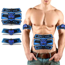 Rechargeable Body Slimming Shaper Machine Abdominal Muscle Trainer Toner Electric Muscle Stimulator Home Fitness Gym Equipment