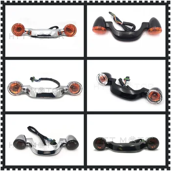 

free shipping motorcycle parts Domestic Bullet Rear Light Bar For harley Davidson 10-later Road Glide turn signal Clear