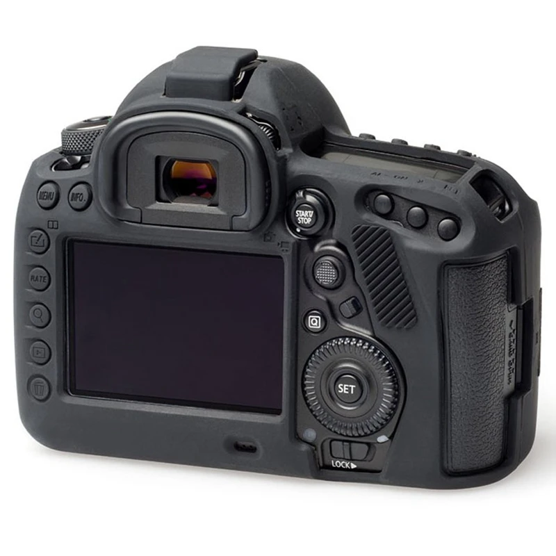 Силиконовый резиновый чехол для камеры для Canon 5D Mark Iv 5D4 съемный противоударный чехол с защитой от царапин
