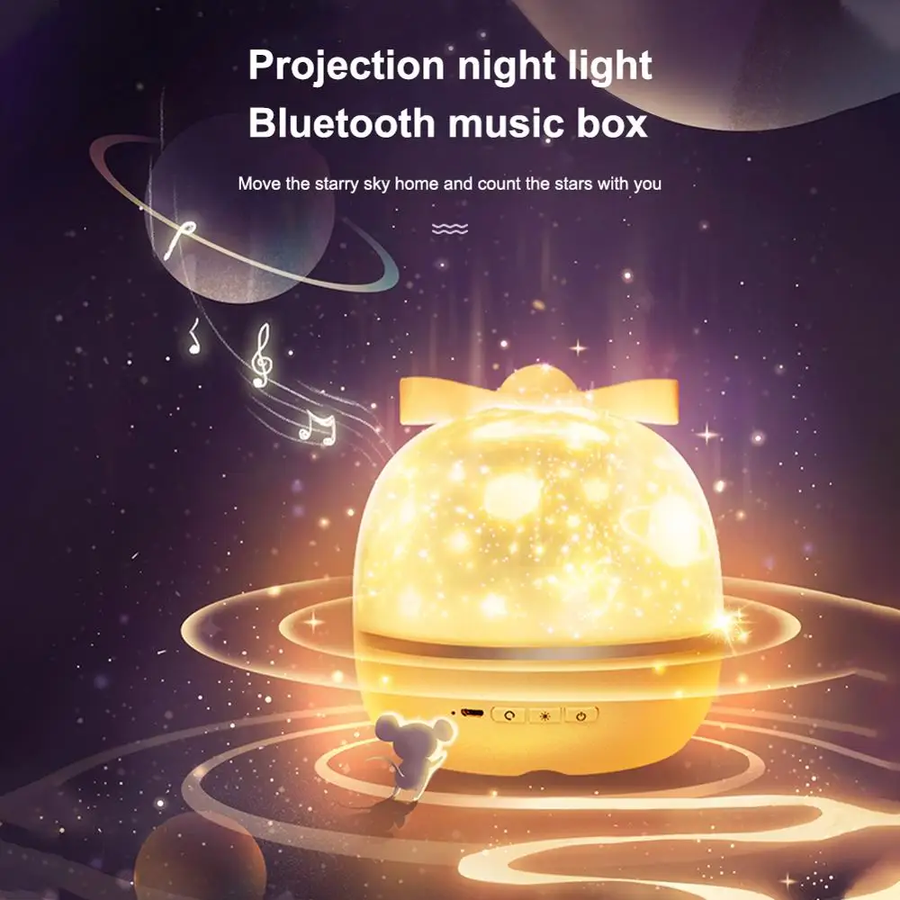 

Funny LED Rechargeable Starry Sky Projector Night Light Universe Colorful Flashing Star Kids Baby Gift Projector Night Lamp