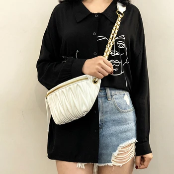 

Fashion Heart Bag For Women Soft Leather Crossbody Bag Pleated Shoulder Bag PU Dumpling Bag Leisure Day Clutches Bag Ladyhandbag