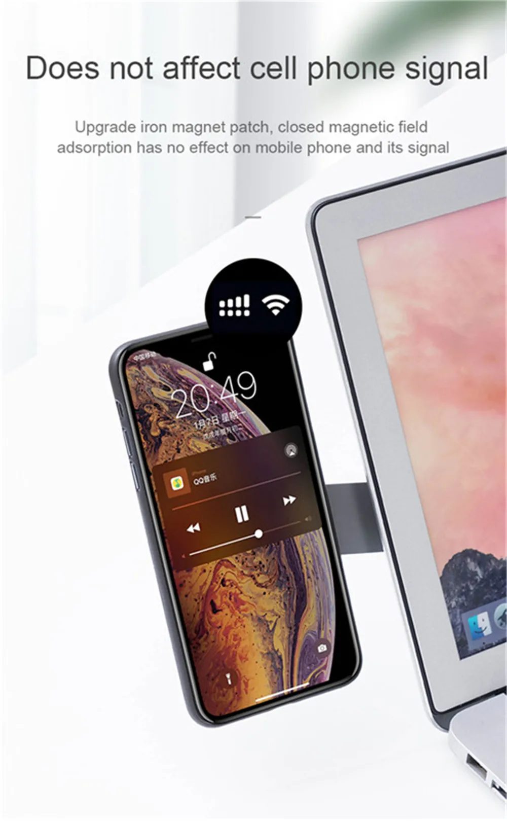 mobile phone holder UKGO Có Thể Điều Chỉnh Điện Thoại Chân Đỡ Màn Hình Hỗ Trợ Hoder Laptop Bên Gắn Kết Nối Máy Tính Bảng Bracket Dual Màn Hình Màn Hình Kẹp mobile holder