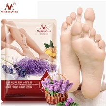 Супер 1 упаковка, пилинг, маска для ног, отшелушивающие носки, уход за ребенком, педикюрные носки, удаляет омертвевшую кожу, пилинг, кутикулы, пятки, крем для ухода за ногами