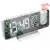 Mrosaa LED Digital Alarm Clock Watch Table Electronic Desktop Clocks USB Wake up FM Radio Time Projector Snooze Function 3 Color 8