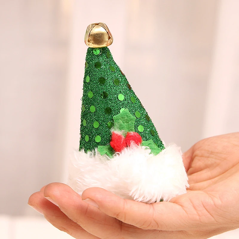 Рождественские заколки для волос, детские головные повязки, аксессуары для домашних животных, декор для волос, рождественские вечерние украшения Nividad, новогодние вечерние украшения для костюмов - Цвет: 1