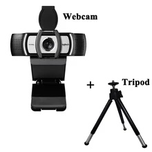 Веб-камера logitech C930e/C930c со штативом 1080p HD, мультиплатформенная веб-камера для встречи, офиса, дома