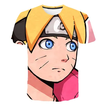 

3D Printing Cartoon Anime Kids T-shirt Summer New Best-Selling Children Boys and Girls O-Neck Casual Short-Sleeved Tops