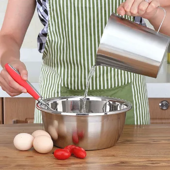 

Hot 500ML Stainless Steel Milk Pitcher Multifunctional Kitchen Craft Cup Coffee Frothing Milk Latte Jug Fancy Coffee Foam Pitche