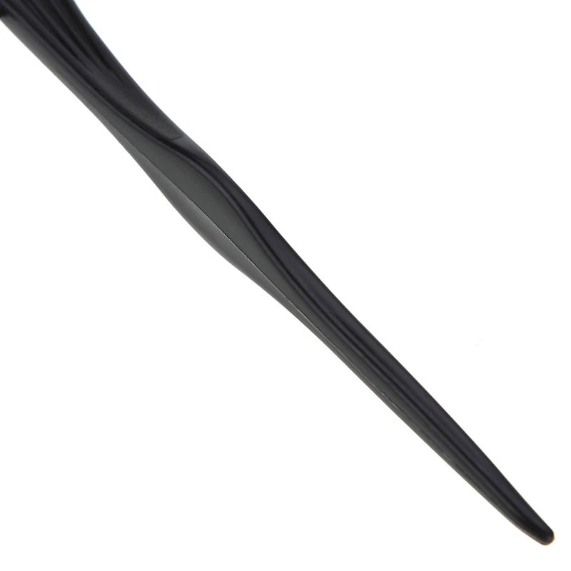 5Pcs Pro Black Plastic Hair Color Highlighting Dye Tint Brush Hair Section Comb Pro Salon Hairdressing Diy Styling Tools with Br