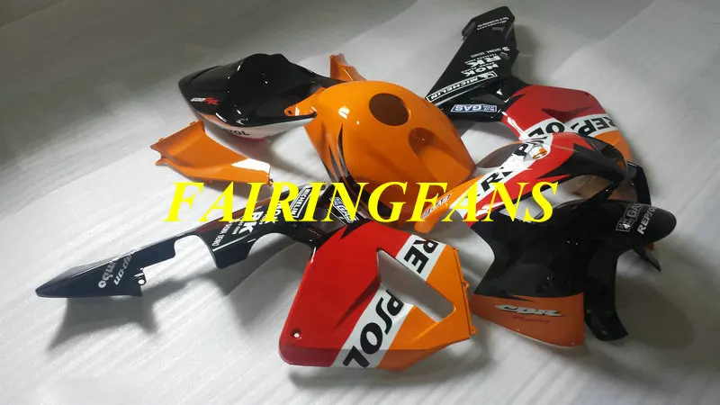 Инжекторный комплект для HONDA CBR600RR F5 05 06 CBR 600 RR CBR 600 RR CBR 600 2005 2006 REPSOL Обтекатели на кузов+ подарки HG30
