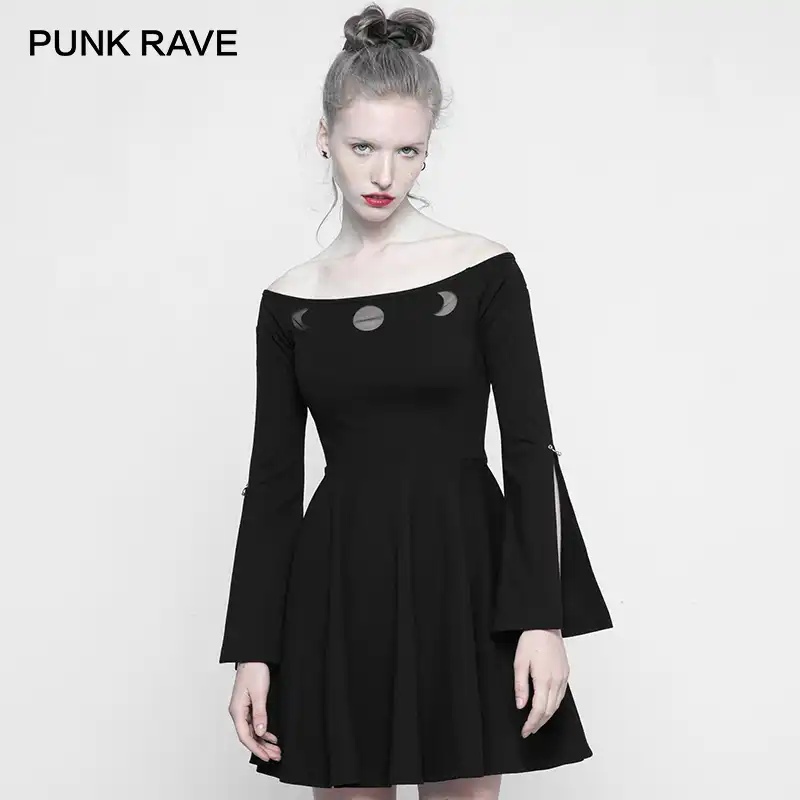 long sleeve bardot mini dress