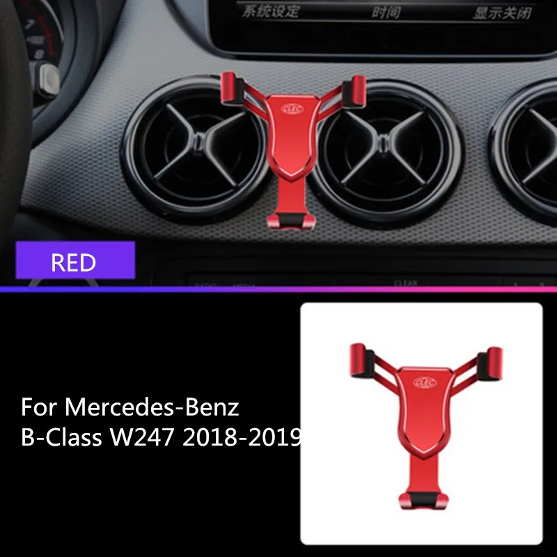 Для Mercedes-Benz B-Class W247 автомобильный умный держатель для мобильного телефона с вентиляционным отверстием, подставка, аксессуары для интерьера