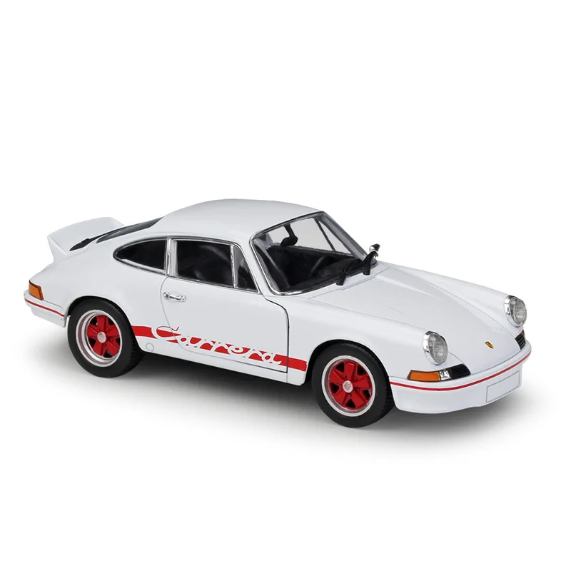Welly 1:24 1973 Porsche 911 Carrera модель автомобиля из сплава Diecasts& Toy Vehicles коллекционные подарки не пульт дистанционного управления Тип транспортная игрушка