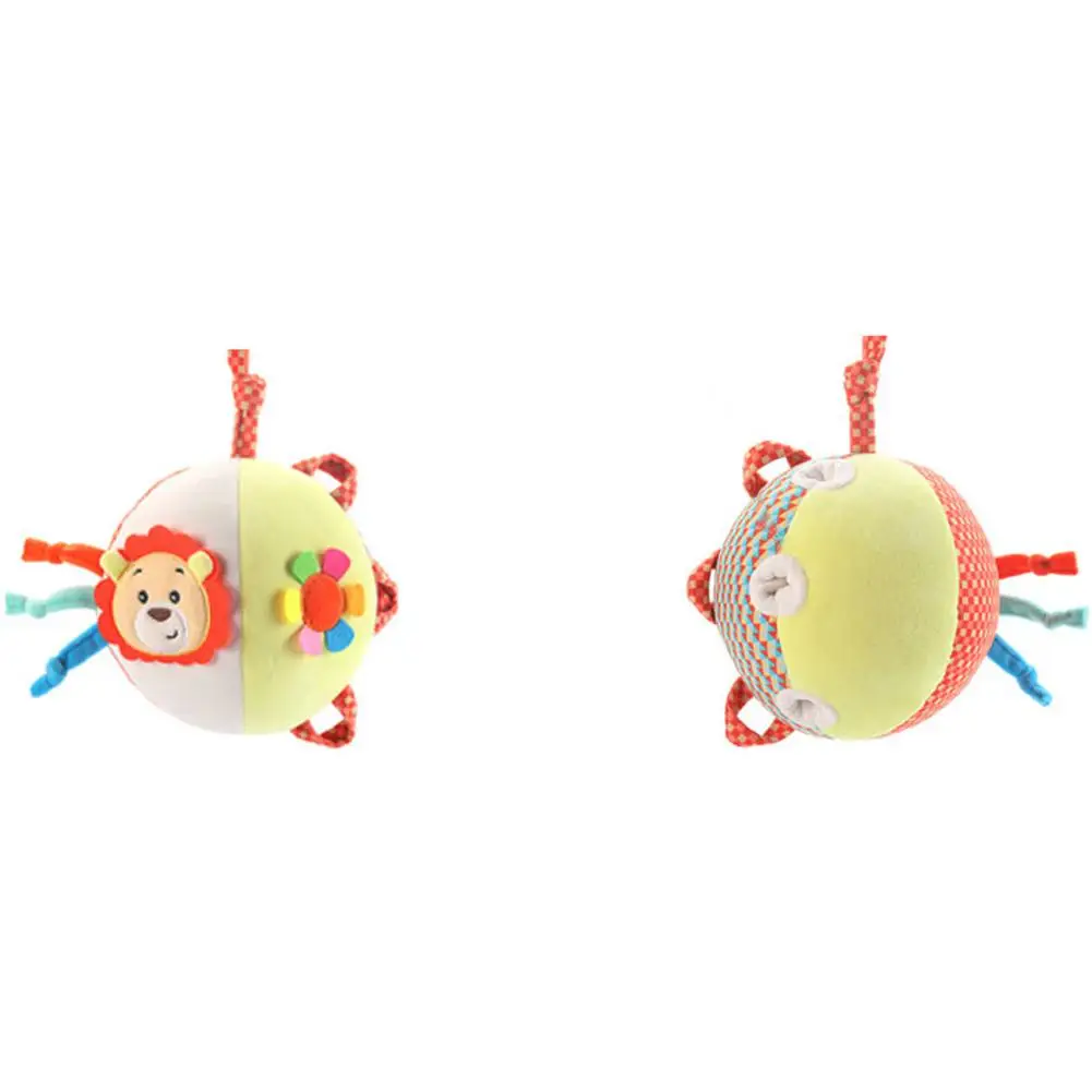  Yiwa Baby Wind Chime Cartoon Hand Catching Ball Plush Rattle Bed Decoration for Comforting and Trai