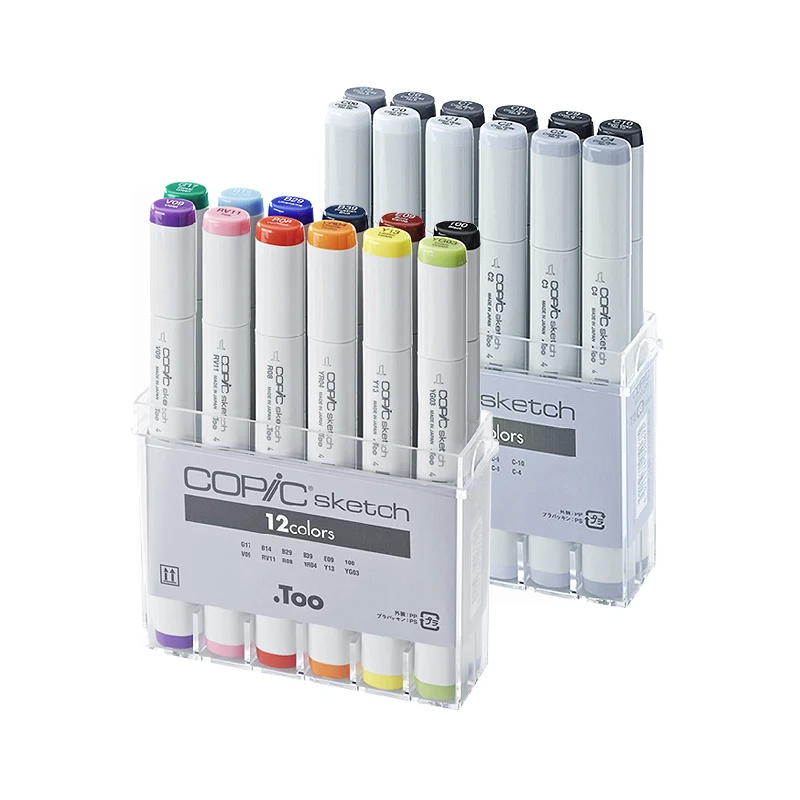 Too Copic Sketch Basic 36 Color Set Multicolor Illustration Marker Marker Pen