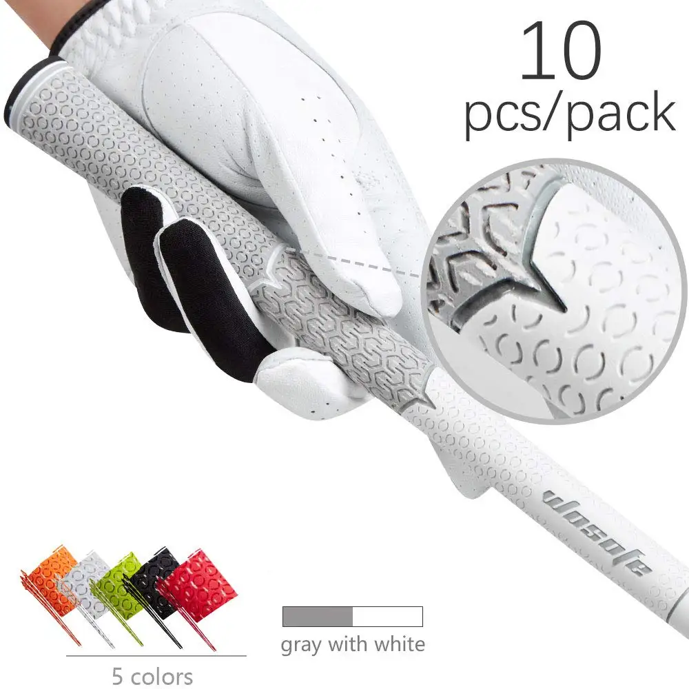 

Golf Grips Set Midsize for Iron Club Men's Cord Technology Rubber Material Non-Slip Soft and Wear-Resistant golf club grip 10pcs