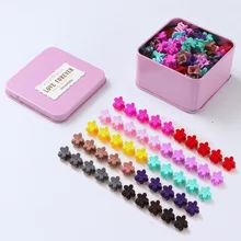 50 штук в штучной упаковке; Детские Симпатичные шпильки для маленьких девочек; головной убор принцессы; аксессуары для волос; поколение полных