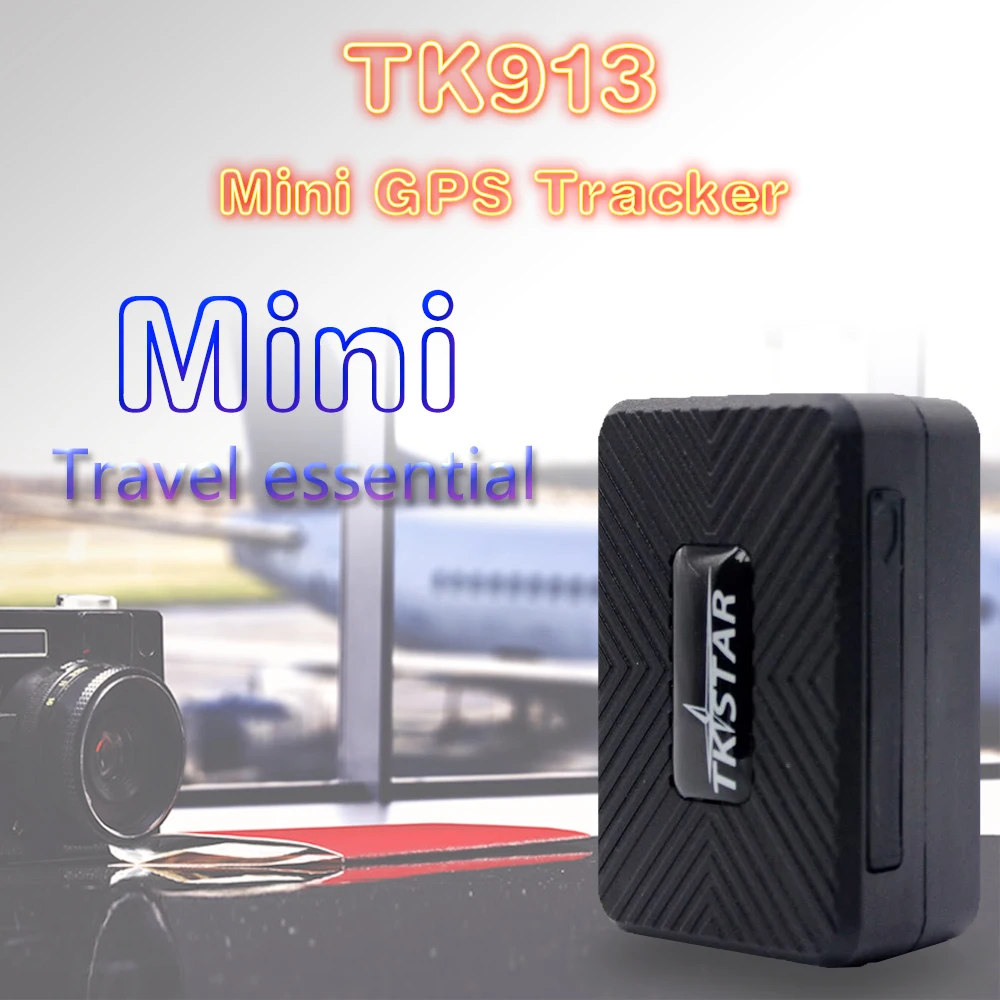 Хит продаж Мини Портативный gps трекер TK913 1500 мАч магнитное устройство слежения за